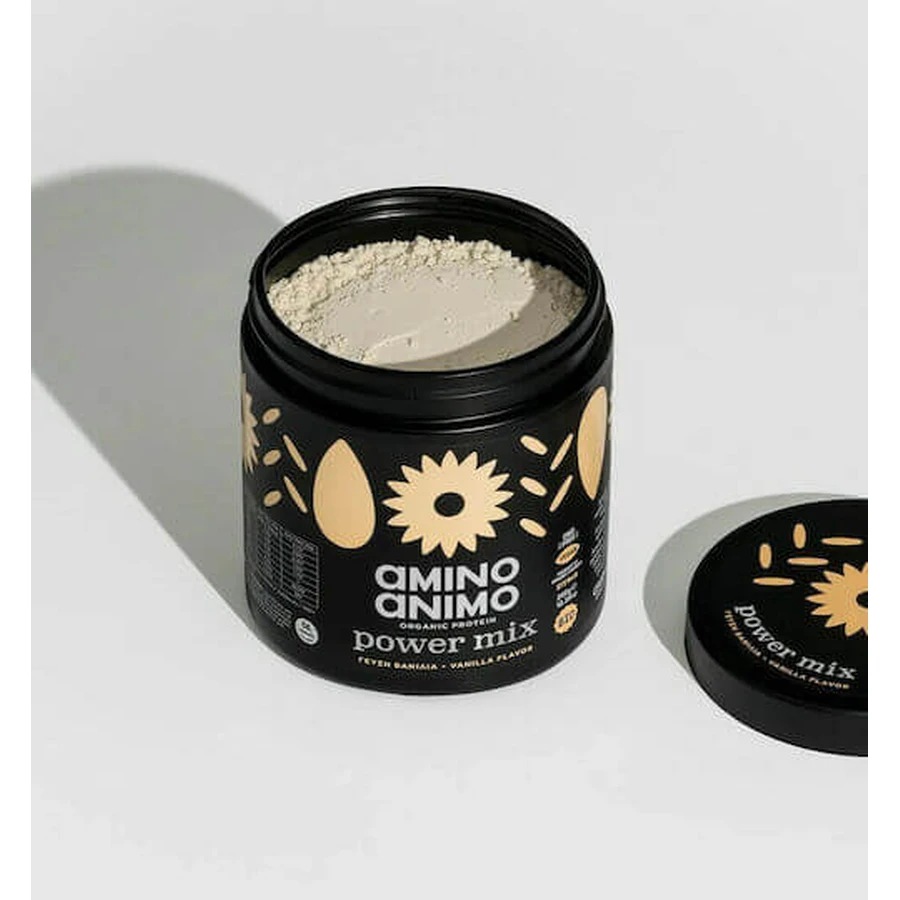 Physis Laboratorium Amino Animo Animo Power Mix Bio Gluten- & Lactosevrij met Vanillesmaak 350gr
