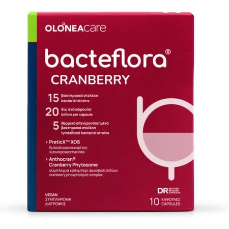 Olonea Bacteflora Arándano Probiótico 10 cápsulas vegetales