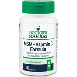 Doctor's Formulas Msm + Vitamin C Joint & Bone Health Supplement 60 caps