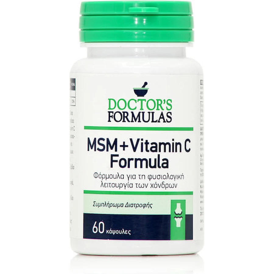 Doctor's Formulas Msm + Vitamin C Joint & Bone Health Supplement 60 caps