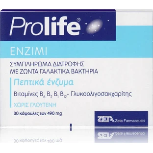 Epsilon Health Prolife Probiotic Enzymes 30 gélules