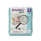 Nappies No. 4, 7-14 kg, 24 pieces, Bambo Nature
