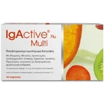 IgActive Flu Multi 30tabs Multivitamină pentru Întărirea Sistemului Imunitar 13.1mg 30 capace