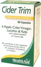 Health Aid Cider Trim Suplemento Adelgazante 90 cáps.