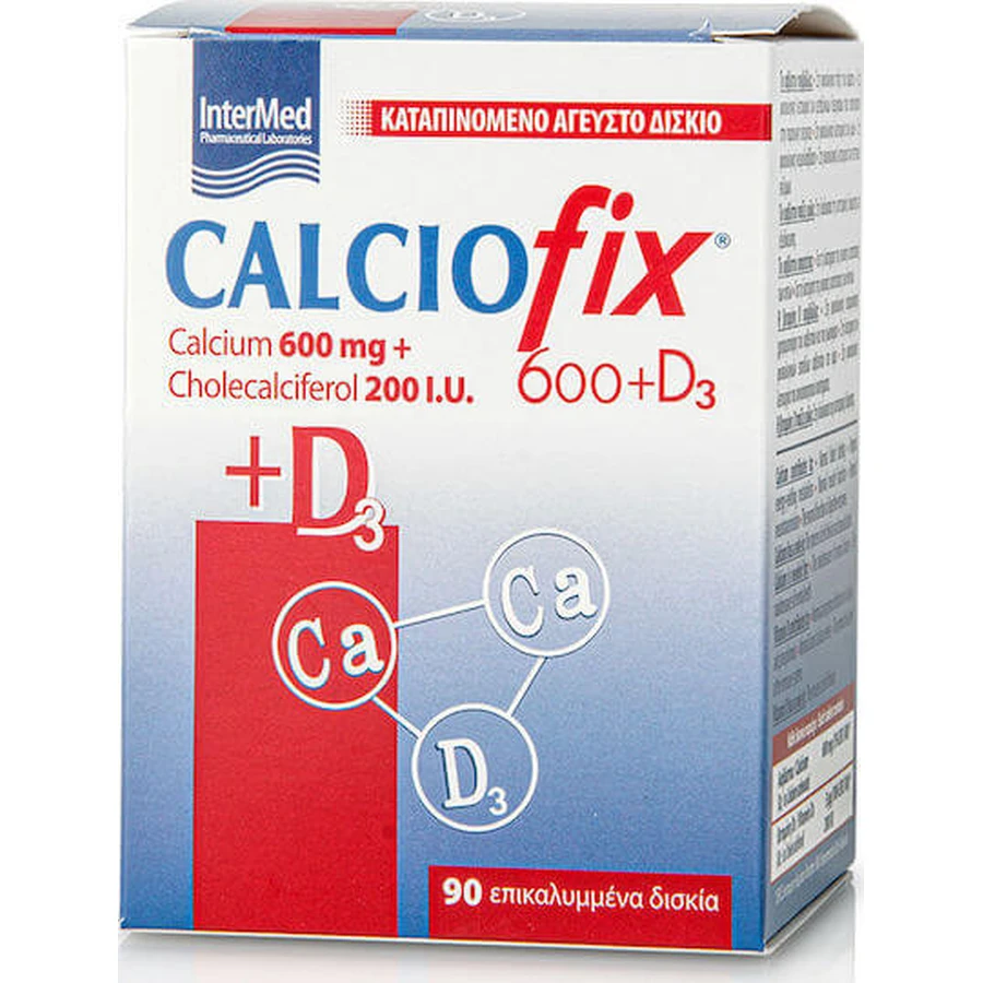 InterMed Calciumfix & D3 600mg 90 Tablets