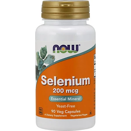 Now Foods Selenium 200mg 90 plantaardige capsules