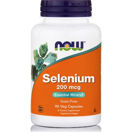 Now Foods Selenium 200mg 90 plantaardige capsules
