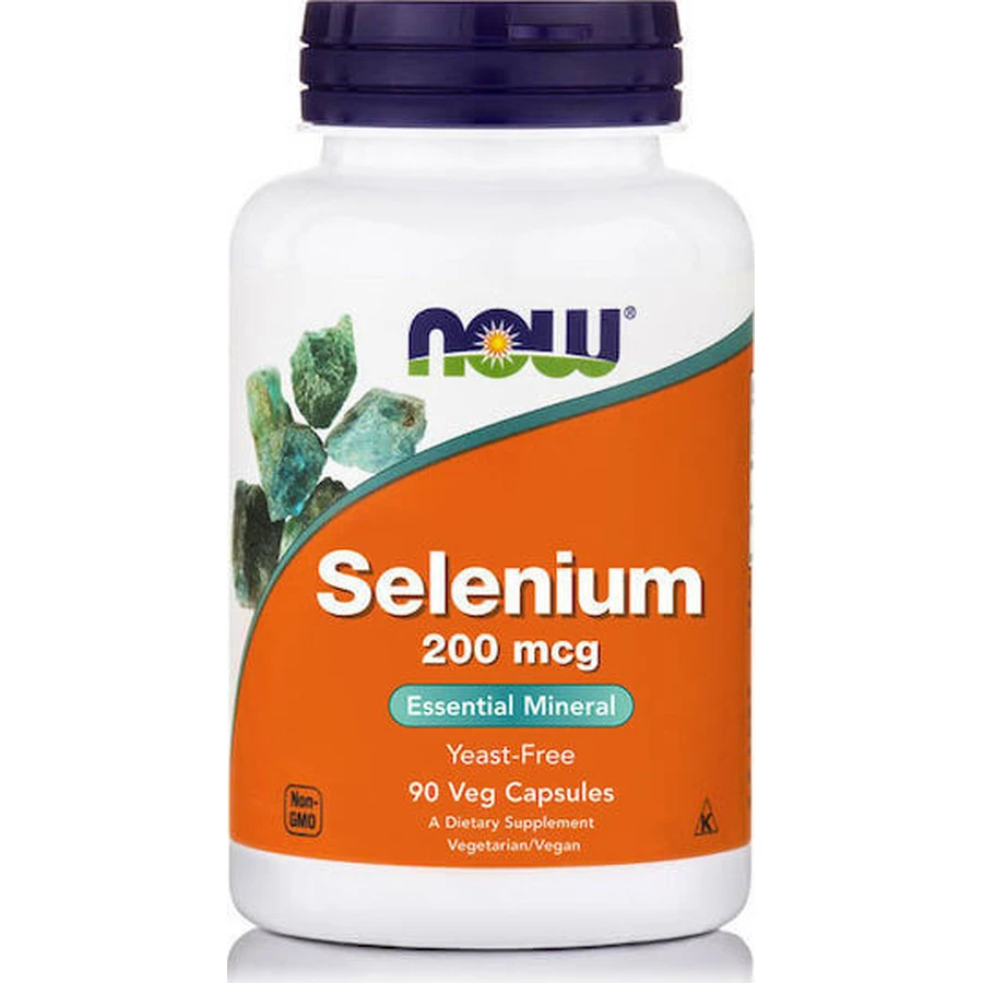 Now Foods Selenium 200mg 90 plantaardige capsules