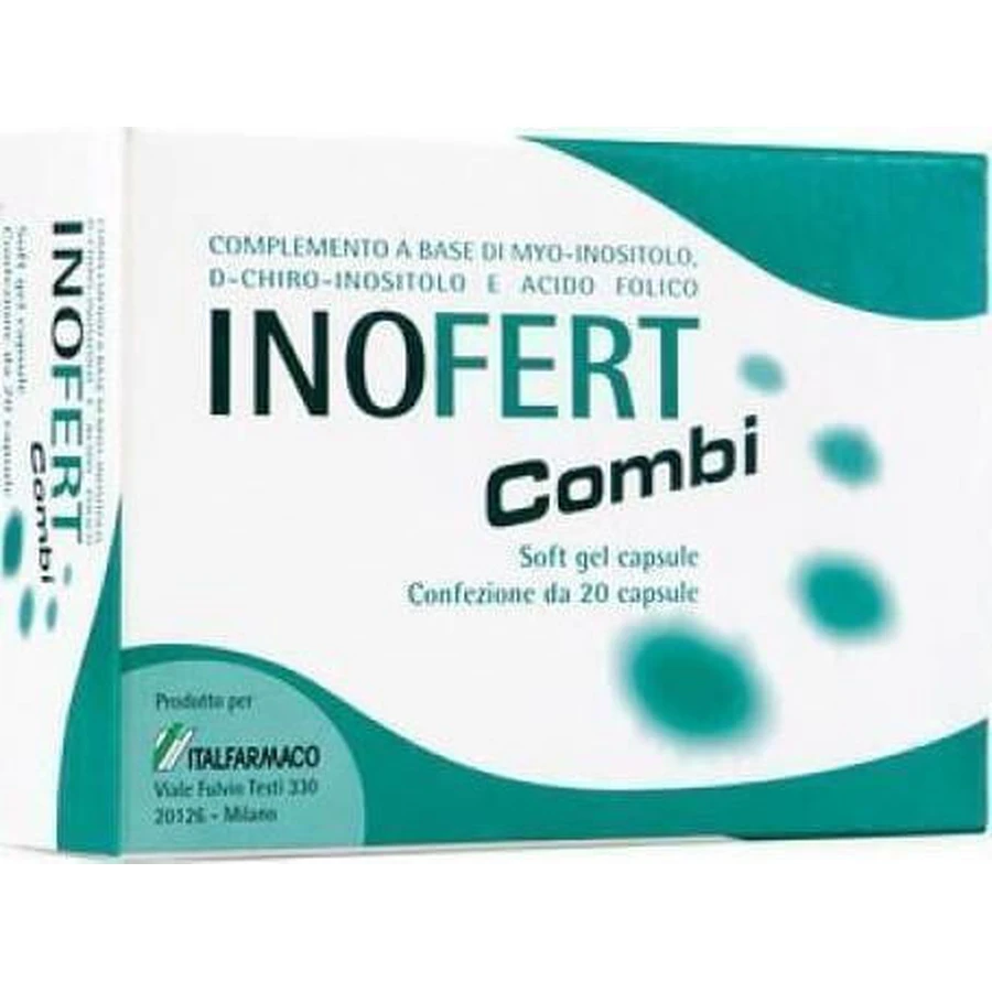 Italfarmaco Inofert Combi Schwangerschaft Ergänzung 20 Kapseln