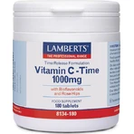 Lamberts Vitamin C Time Vitamin for Immune Support, Skin & Antioxidant Action 1000mg 180 Tablets