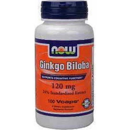 Now Foods Doppelte Stärke Ginkgo Biloba 50 pflanzliche Kapseln