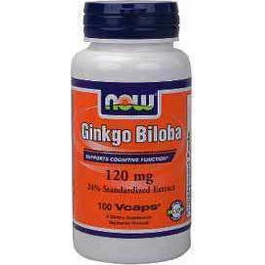 Now Foods Doppelte Stärke Ginkgo Biloba 50 pflanzliche Kapseln