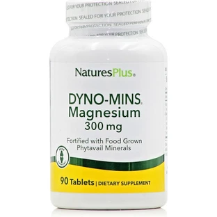 Nature's Plus Dyno-mins 300mg 90 Comprimés Magnésium