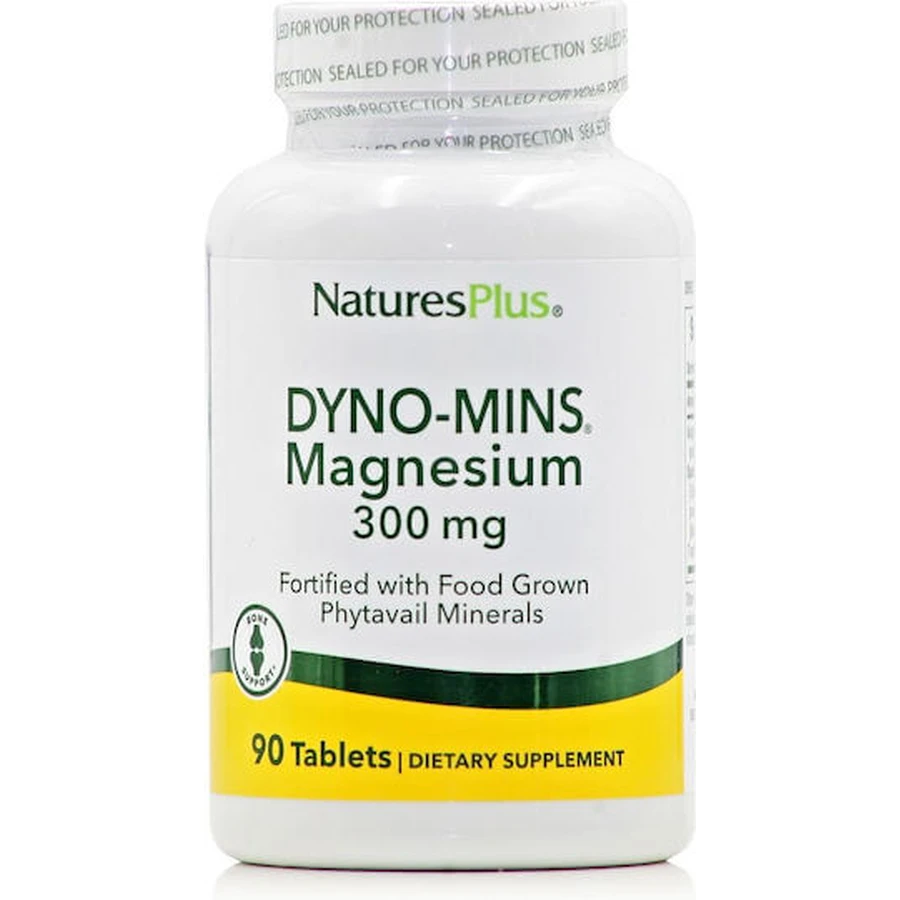 Nature's Plus Dyno-mins 300mg 90 Comprimés Magnésium