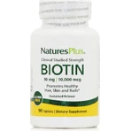 Nature's Plus Clinical Strength Biotina Vitamina para cabello, piel y uñas 10 mg 90 comprimidos