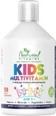 Natural Vitamins Kids Multivitamin 3+ Multivitamin for Immune System Strengthening &amp; Bird Health 500ml
