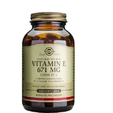 Solgar Vitamin E Vitamin for Skin & Antioxidant Action 1000iu 671mg 100 softgels