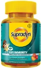 Supradyn Kids Immunity Multivitamină pentru Întărirea Sistemului Imunitar 800iu 40mg Strawberry, Orange &amp; Papaya 60 bomboane de jeleu