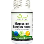 Vitaminas Naturales Complejo de Magnesio 500mg 60 cápsulas de hierbas