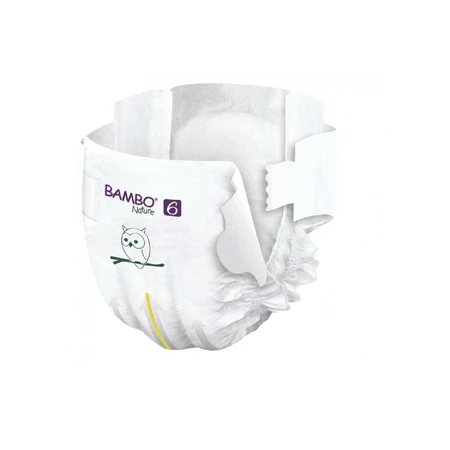 Luiers Nr. 6, +16 kg, 40 stuks, Bambo Nature