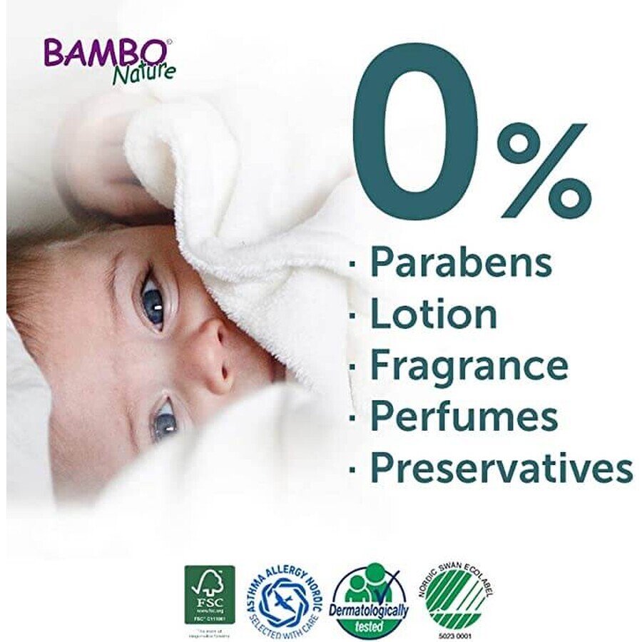 Pañales nº 6, +16 kg, 40 unidades, Bambo Nature