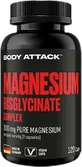 Body Attack Magnesium Bisglycinate 120 veget capsules