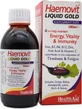Health Aid Haemovit Haemovit Liquid Gold Multivitamin for Energy &amp; Immune System Strengthening 200ml