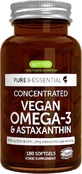 iGennus Vegan Omega-3 &amp; Astaxanthin Aceite de Pescado 180 cáps.