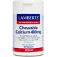 Lamberts Chewable Calcium 400mg 60 Comprimés à Croquer Arôme Citron