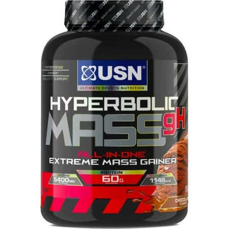 USN Hyperbolic Mass gH con Creatina y Sabor Chocolate 2kg