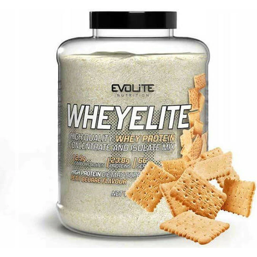 Evolite Whey Whey Protein Elite Whey Protein with Flavor Petit Beurre 2kg