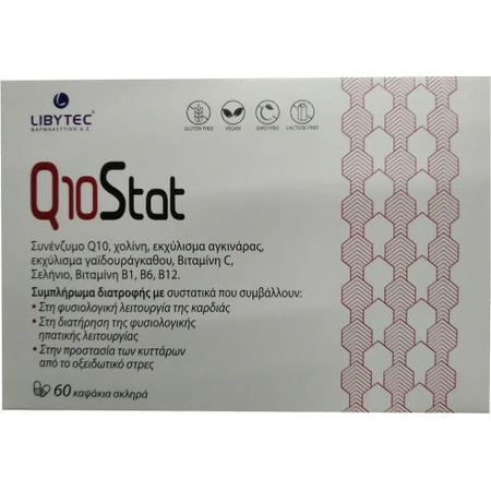 Libytec Q10Stat Speciaal Voedingssupplement 60 caps