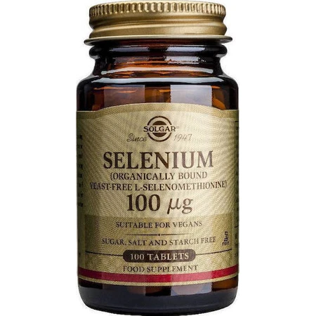 Solgar Selenium 100mg 100 tabletten
