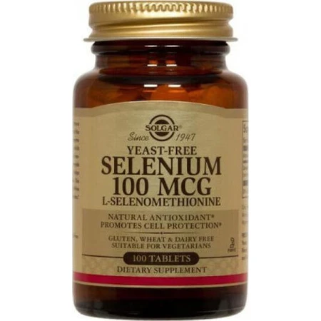 Solgar Selenium 100mg 100 tabletten