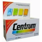 Centrum Complete A-Zinc 60 tabs Multivitamin for Energy & Skin 60 Comprimés