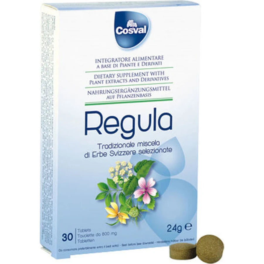 Cosval Regula Speciaal Voedingssupplement 30 tabs