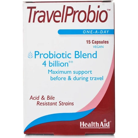 Health Aid TravelProbio Probiotic 15 gélules