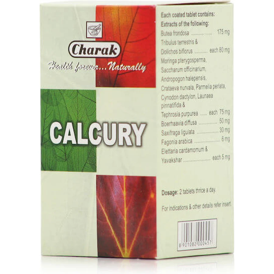 Charak Calcury Speciaal Voedingssupplement 75 tabs