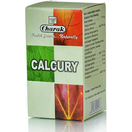 Charak Calcury Speciaal Voedingssupplement 75 tabs