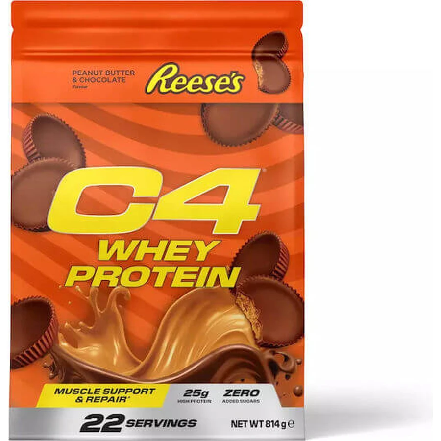 Cellucor C4 Whey Protein Whey Protein Whey Protein Gluten Free with Flavor Reese's Peanut Butter & Chocolate 759gr