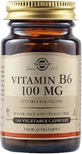 Solgar Vitamina B6 Vitamina para la salud del sistema nervioso 100mg 100 veget 100 cápsulas