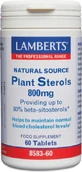 Lamberts Natural Plant Sterols 800mg 60 files
