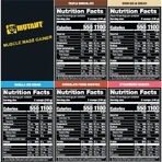 Mutant Mass Muscle Mass Gainer cu Aromă Fursecuri și cremă 2.27kg