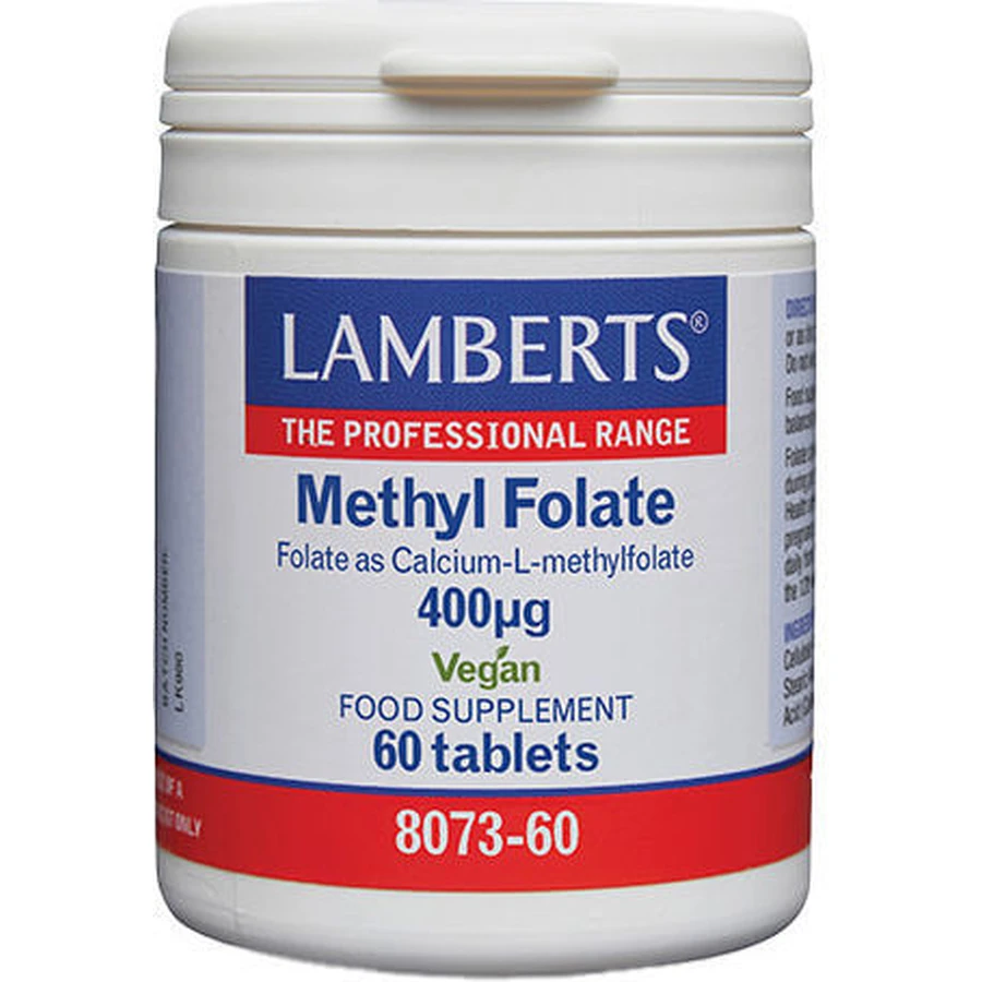 Lamberts Methyl Foliumzuursupplement voor zwangerschap 60 tabs