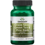 Swanson Druivenpit, Groene Thee & Pijnboomschors Complex 60 caps