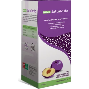 Nova Argentia Lattulose Nahrungsergänzungsmittel Spezial 150ml Pflaume