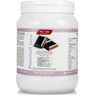 PreVent Premium Donna Supplement voor Gewichtsverlies 432gr Donkere Chocolade