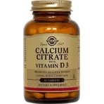 Solgar Calcium Citrate with Vitamin D3 60 tablets
