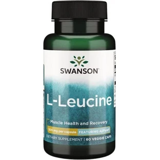 Swanson L-Leucine 500mg 60 Capsules