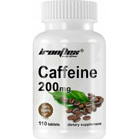 Ironflex Nutrition Caffeine 200mg Pre Workout Supplement 110 tabs